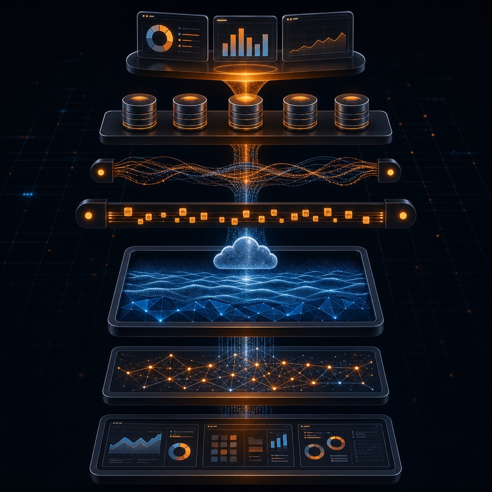 Data platform architecture layers